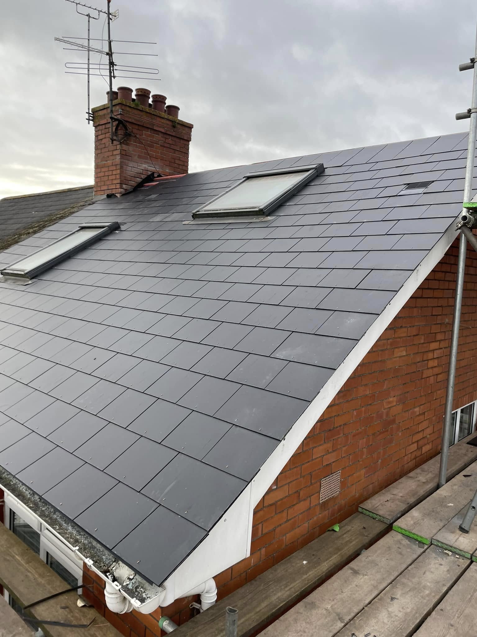 Stag Roofing project in Somerset